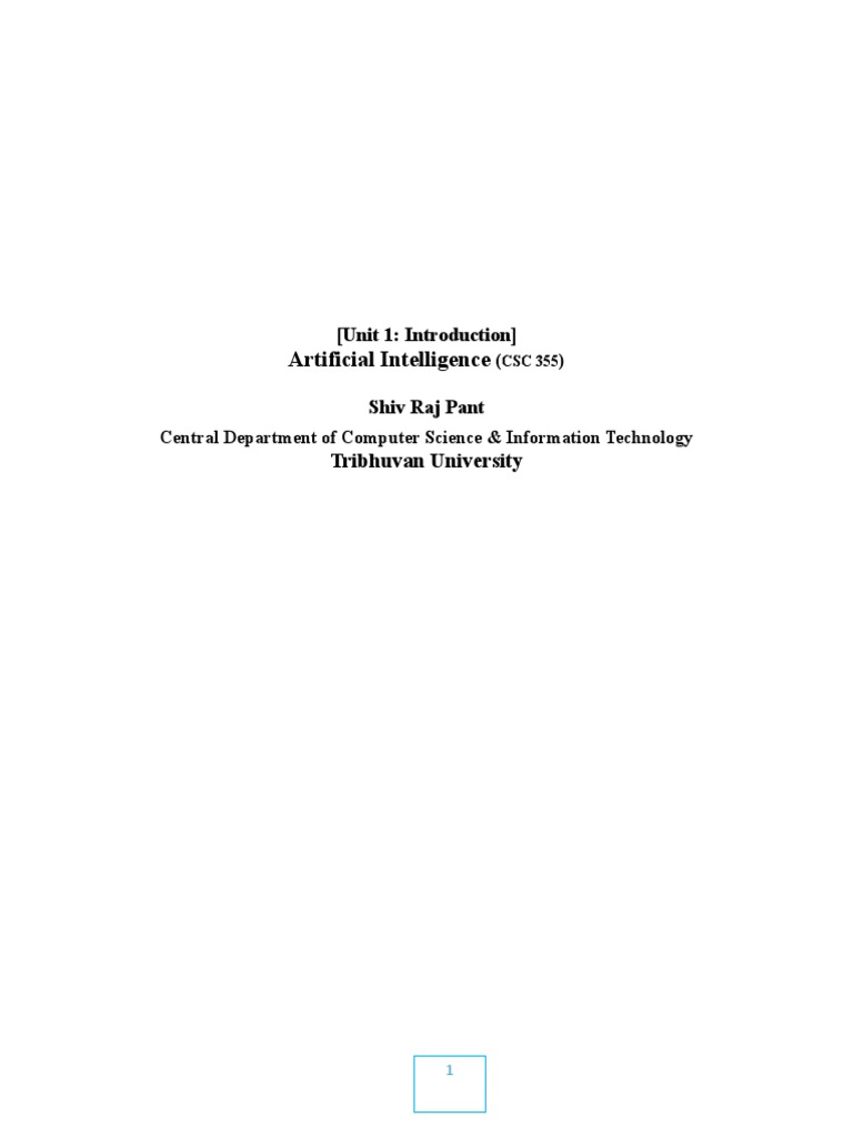 AI Full | PDF | Artificial Intelligence | Intelligence (AI) & Semantics