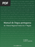 Manual de Língua Portuguesa Do Tribunal Federal Da 1ª Região