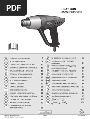 Instruçoes 8003