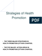 Strategies of Health Promotion