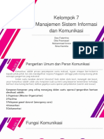 Manajemen Sistem Informasi Dan Komunikasi