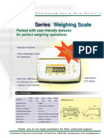 DS-500 Series Weighing Scale