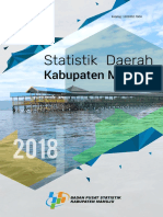 Statistik Daerah Kabupaten Mamuju 2018