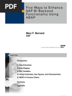 SAP BW Extractor Types Overview | PDF