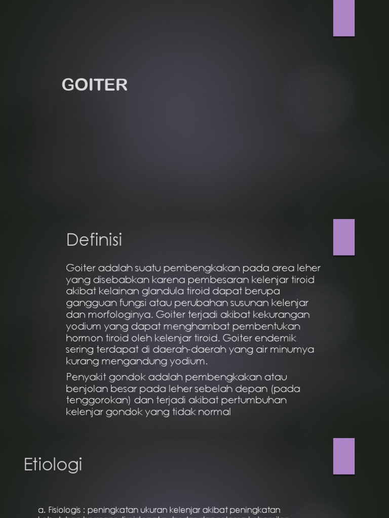 Goiter | PDF