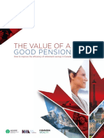 The Value of a Good Pension