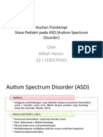 Asuhan Fisioterapi Pada Autism Spectrum Disorder ASD