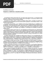 Estatuto de Utilidade Pública concedido à “Fundação do Jardim José do Canto, FP”