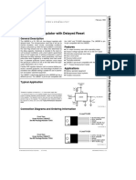 LM2926/LM2927 Low Dropout Regulator With Delayed Reset: General Description