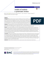 Agent-Based Models of Malaria Transmission: A Systematic Review