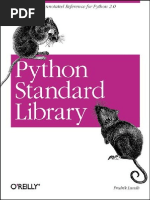 Python Standard Library - Fredrik Lundb.pdf