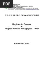 Eeep Pedro de Queiroz Lima Regimento Escolar