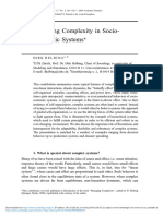 DIRK HELBING (2008) Managing Complexity in Socio-Economic Systems