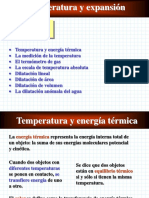Física 2°medio Temperatura y Expansión
