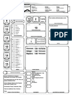 D&D 5E - Ficha de Personagem Automática - Biblioteca Élfica