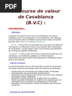 La Bourse De Valeur De Casablanca Bourse Des Valeurs Action Finance
