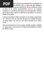 Bitácora de Residuos Peligrosos RPBI | PDF