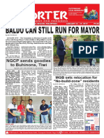 Baldo Can Still Run For Mayor: NGCP Sends Goodies To Buhinons, Tiwi