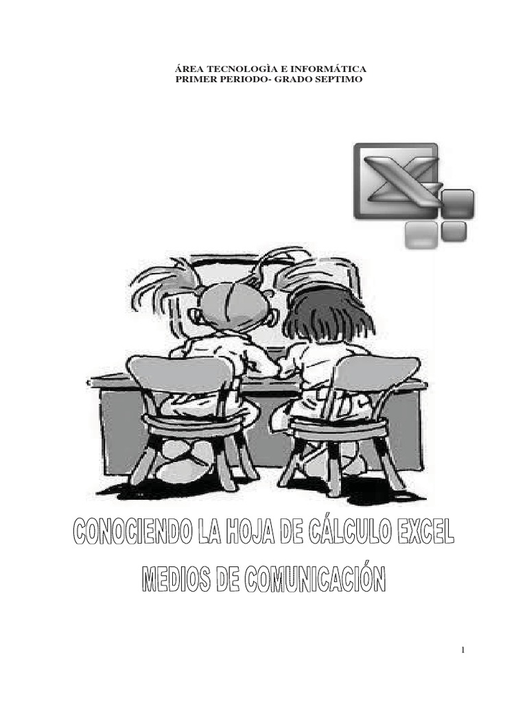 Guía de Tecnología e Informática 7º Grado | PDF | Microsoft Excel ...