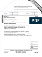 University of Cambridge International Examinations International General Certificate of Secondary Education