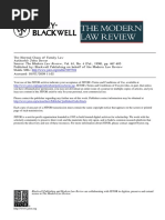 DEWAR, John, The Normal Chaos of Family Law, 1998