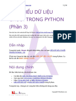 Bài 9 - Kiểu Dữ Liệu Chuỗi Trong Python - Phần 3