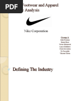 Nike Industry Analysis Presentation