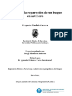 PFC Gestion de La Reparacion de Un Buque en Astillero PDF