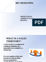 Territory Designing: Presented by Ashish Kumar Sharma