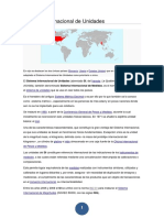 Sistema Internacional de Unidades