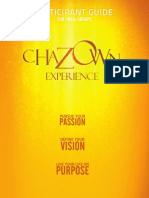 Chazown Small Group Experience Participant Guide