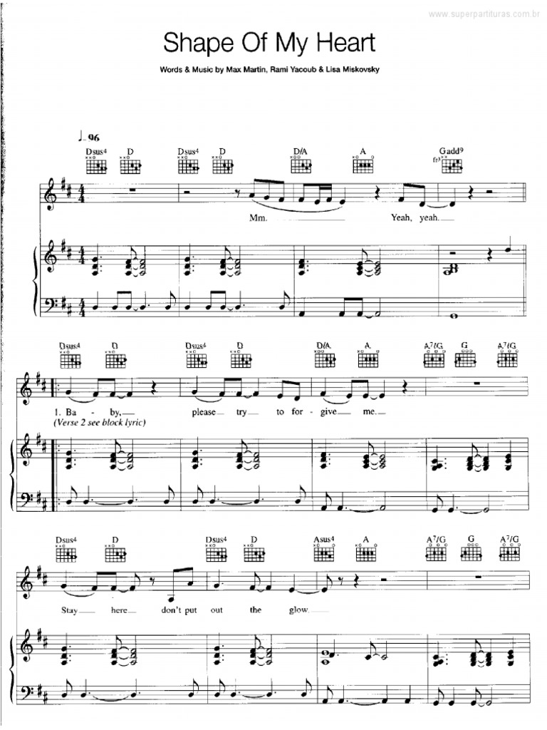 Shape of My Heart | PDF