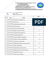 Absensi Maba 2018