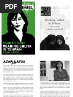 Reading Lolita in Teheran
