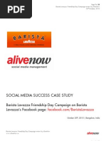 Download Barista Lavazza Friendship Day Campaign by AliveNow by AliveNowin SN39844880 doc pdf