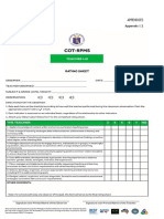 COT Agreement Form