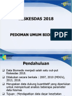 Pedoman Umum Biomedis RKD18-TC - Nakes