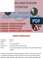 Analisa Dan Pilihan Strategi KCF INDONESIA