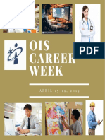 OIS Career Week - April 15-19, 2019 