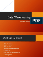 Data Warehousing: Basav Roychoudhury