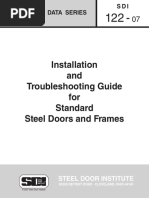 Installation and Troubleshooting Guide For Standard Steel Doors and Frames