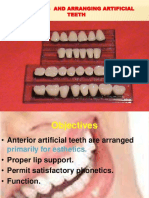 Selecting and Arranging Artificial Teeth