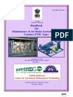 Handbook On Maintenance of Air Brake System in LHB Coaches (FTIL Type) PDF