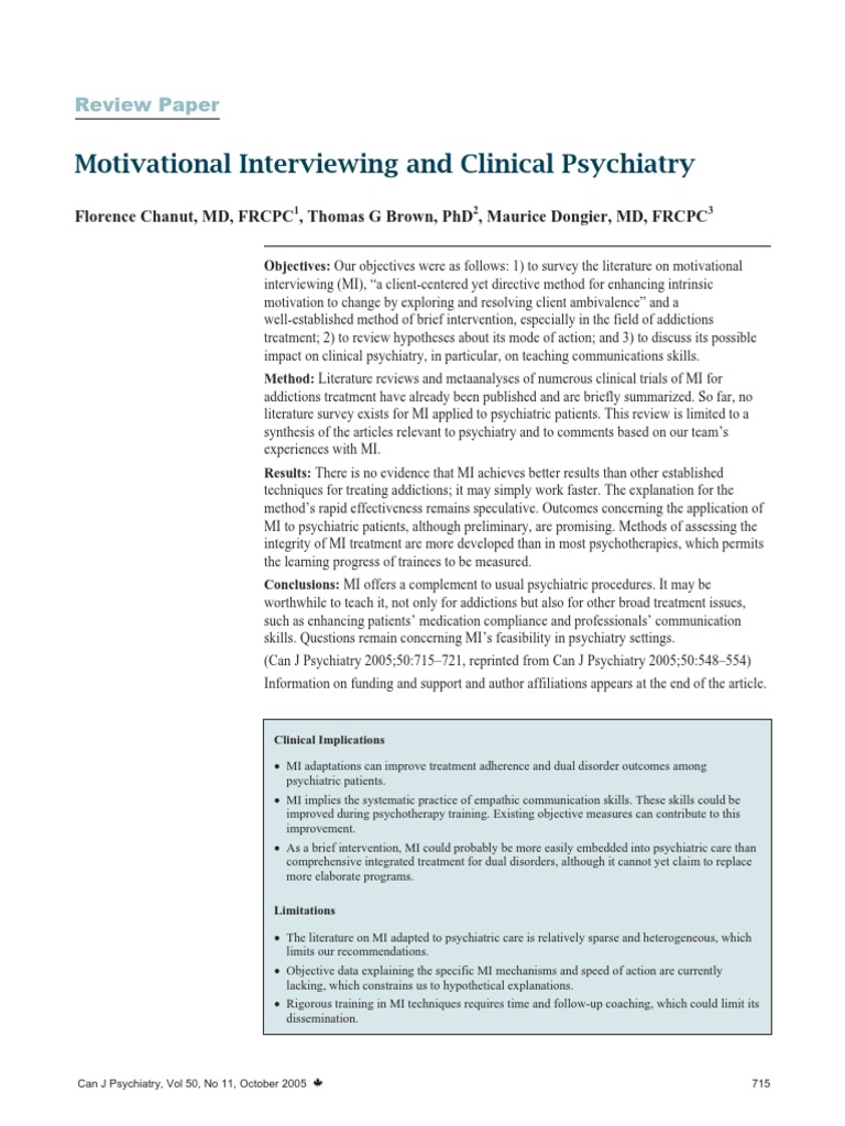 Motivational interviewing techniques essay image