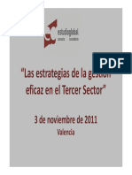 Gestión Eficaz en El 3er Sector PDF