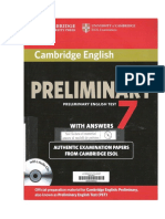 232292391 Preliminary English Test 7