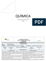 Planificacion Anual 2do Quimica