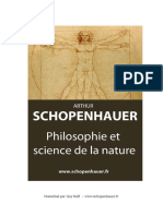 Philosophie Et Science de La Nature