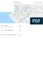 Your Location To Parit Sakai, 84000 Muar, Johor - Google Maps