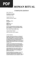 Download The Roman Ritual by Quo Primum SN3984792 doc pdf